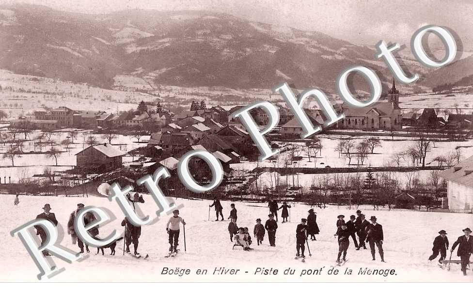 Piste du pont de la Menoge
