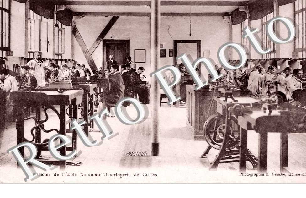 Atelier de l'Ecole Nationale d'horlogerie de Cluses