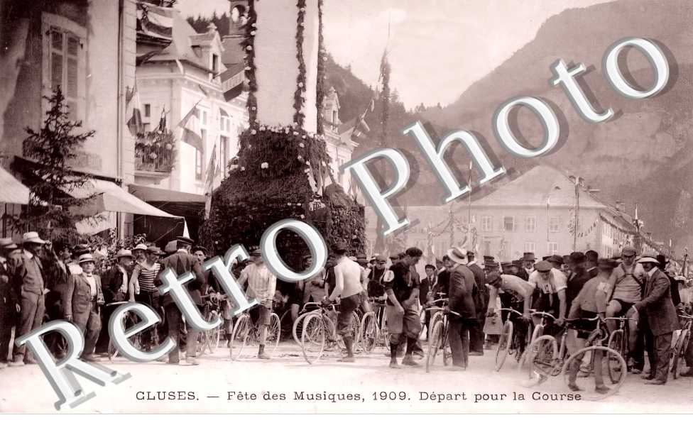 Fête des Musiques 1909. Départ pour la course