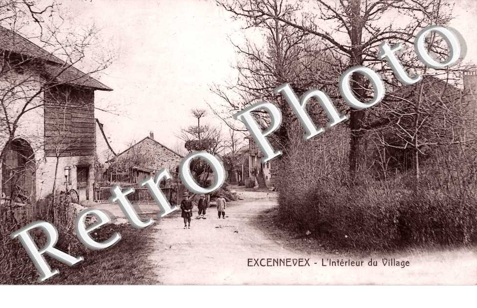 l'intérieur du village
