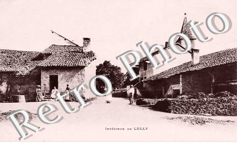 Intérieur du village