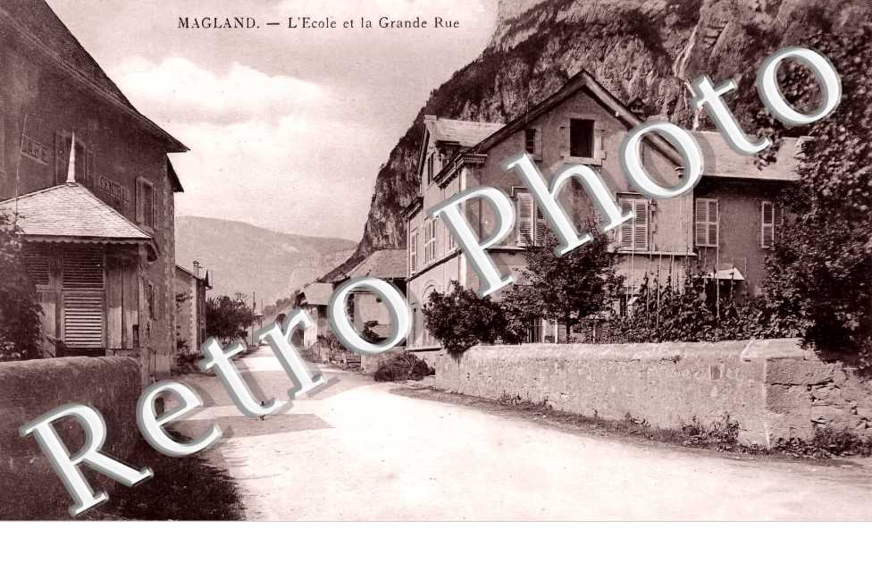 L'école et la Grande rue