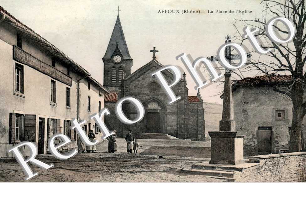 La place de l'église