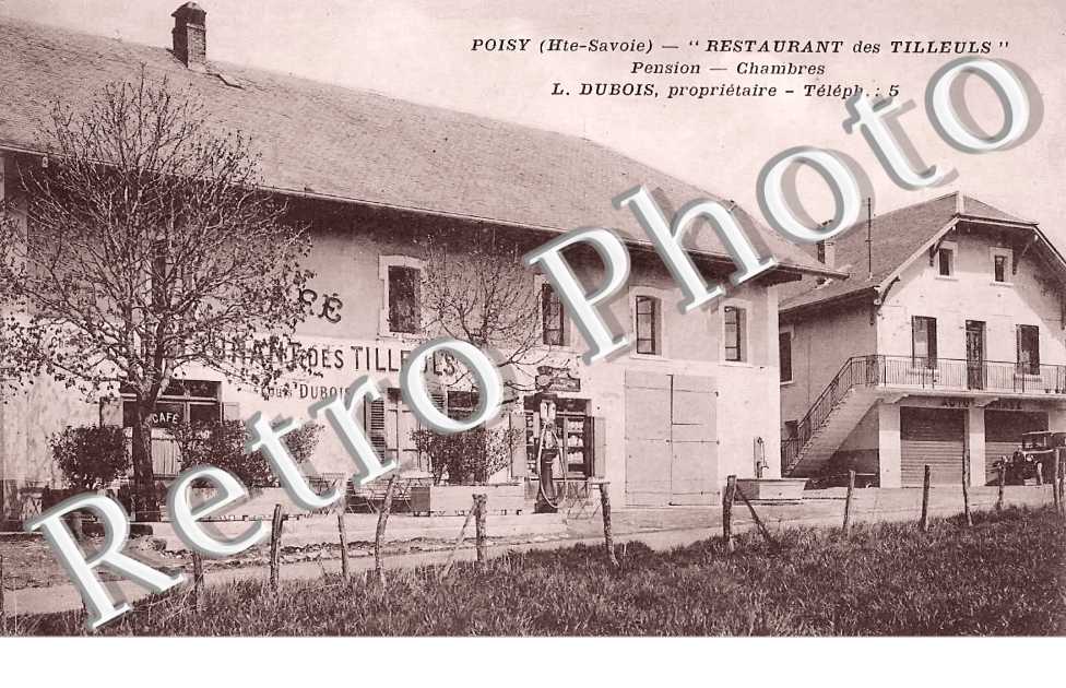 Restaurant des Tilleuls. L. Dubois propriétaire
