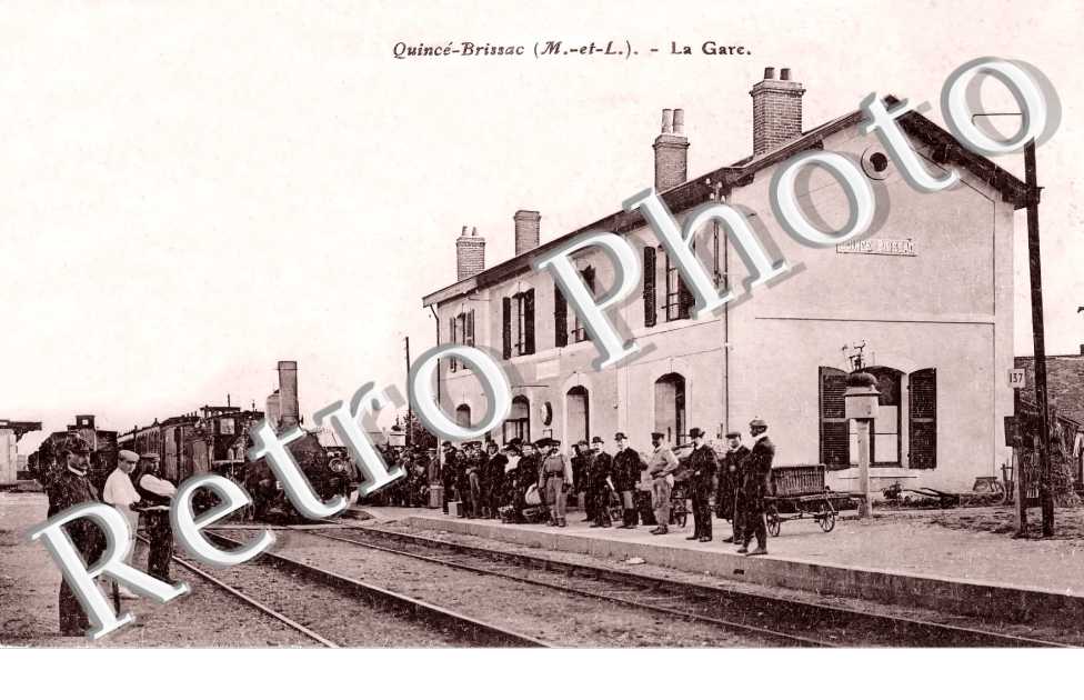 Quincé-Brissac. la gare