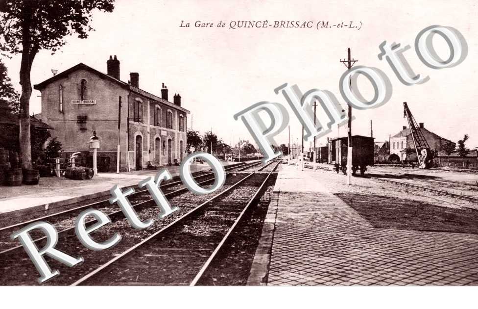 La gare de Quincé-Brissac