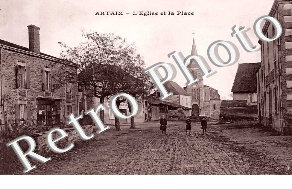 l'église et la place