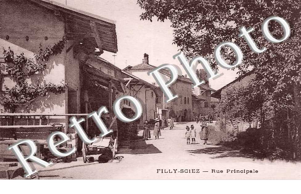 Filly-Sciez. rue principale