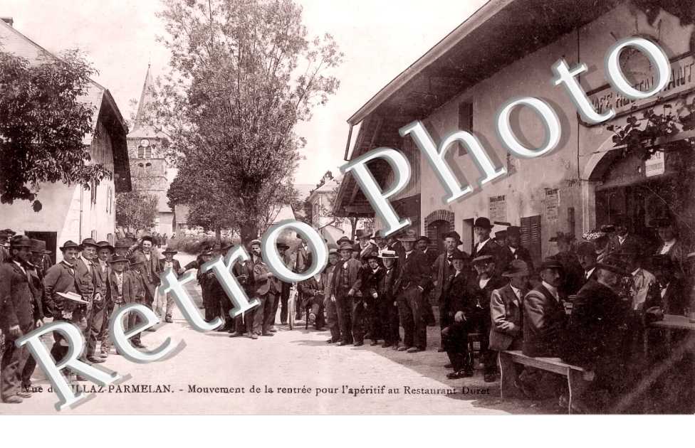Mouvement de la rentrée pour l'apéritif au Restaurant Duret