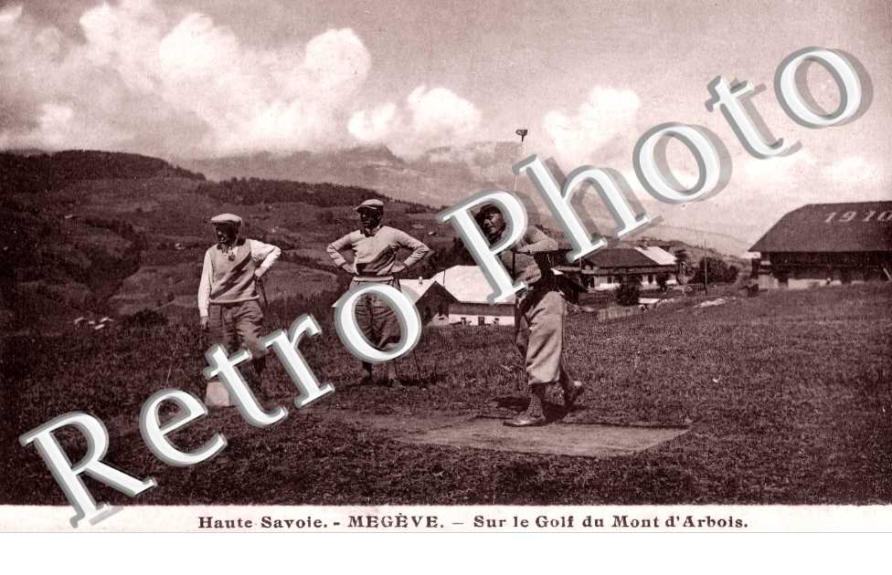Sur le Golf du Mont d'Arbois
