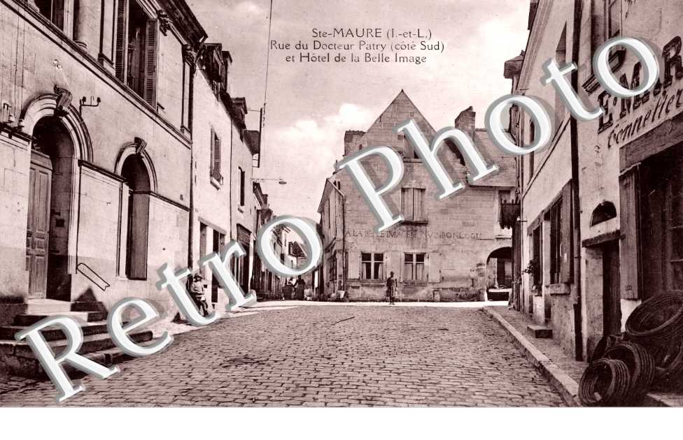Rue du Docteur Patry et Hôtel de la Belle Image