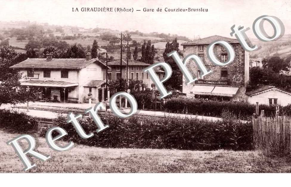 La Giraudière. Gare de Courzieu-Brussieu