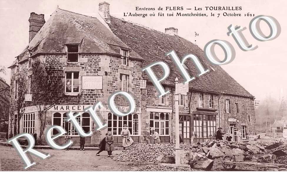 l'Auberge où fût tué Montchrétien le 7 octobre 1621 . Hotel Saint Martin