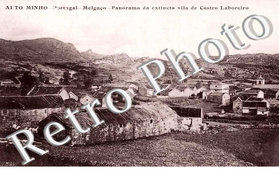 Megaço. Panorama da extincta vila de Castro Laboreiro