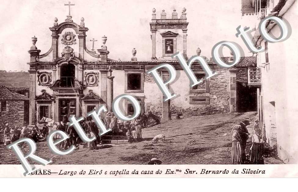 Largo do Eiro e capella da casa do EX? Snr. Bernardo da Silveira