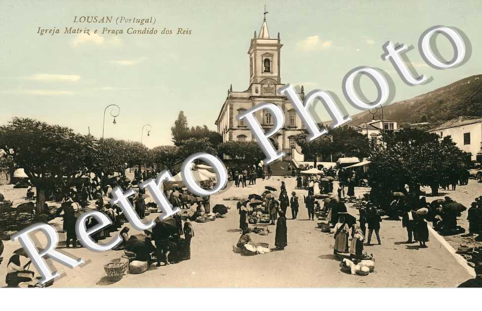Igreja Matriz e Praça Candido dos Reis
