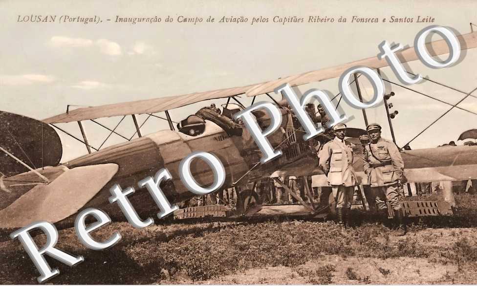 Inauguraçao do Campo de Aviaçao pelos Capitaes Ribeiro da Fonseca e Santos Leite