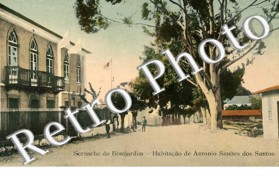Sernache do Bomjardim. Habitaçao de Antonio Simoes dos Santos