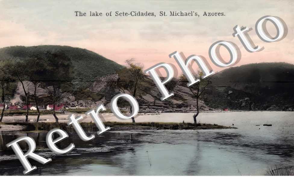 The lake of Sete-Cidades, St. Michael's, Azores