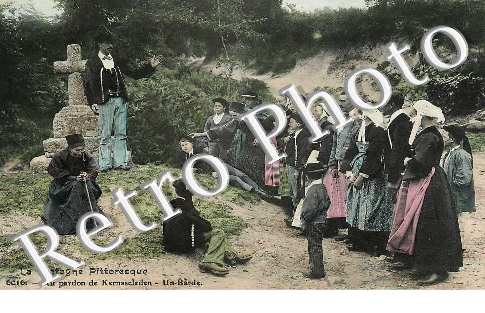 au Pardon de Kernascleden. Un barde