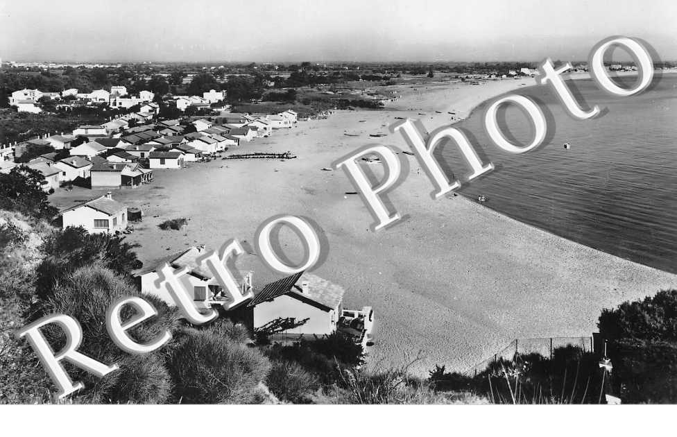 Vue d'ensemble de la plage du Racou