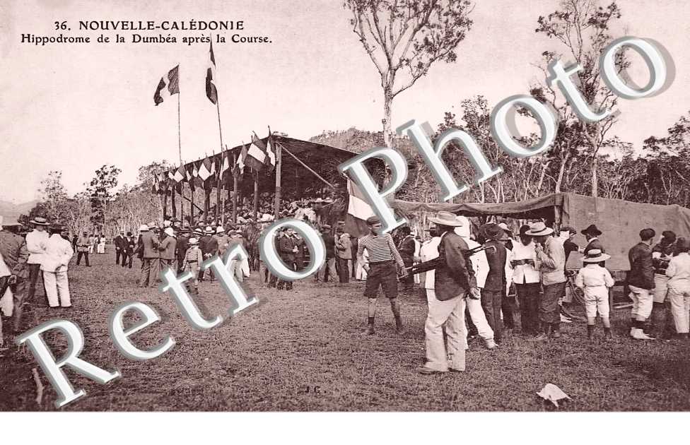 Hippodrome de la Dumbéa après la course