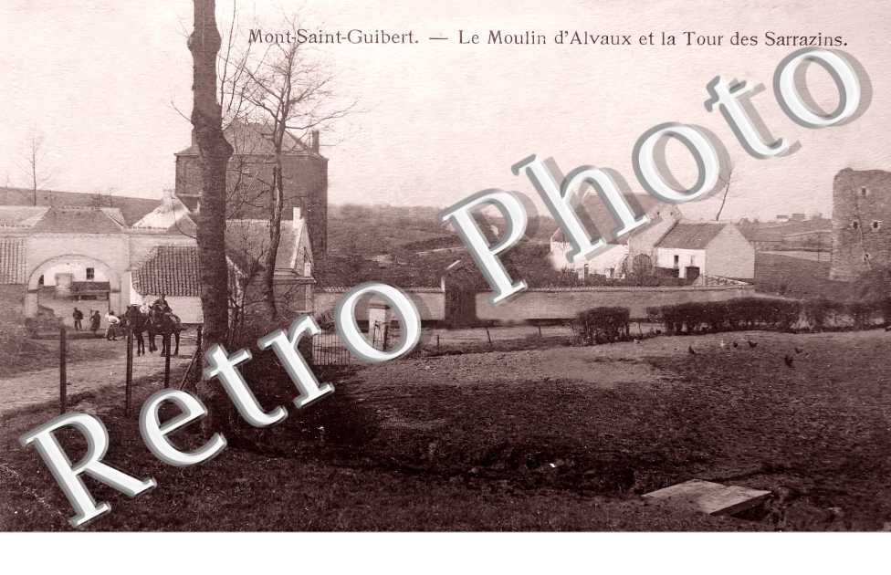 Le Moulin d'Alvaux et la Tour des Sarrazins