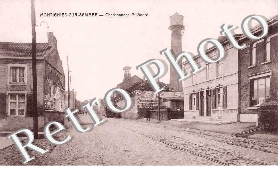 MONTIGNY SUR SAMBRE. Charbonnage Saint-André
