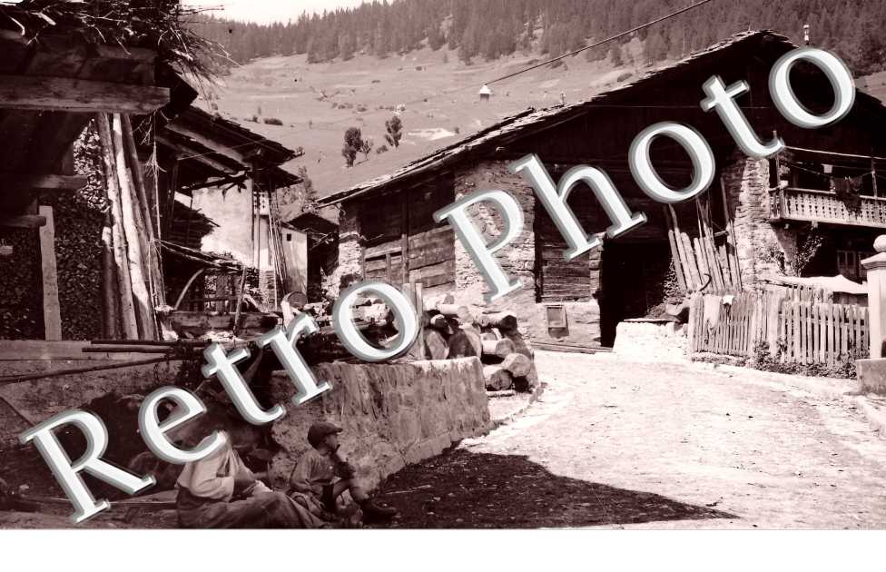 Le Levron. Le bourg