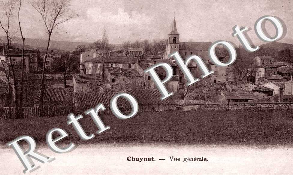 CHAYNAT. Vue générale