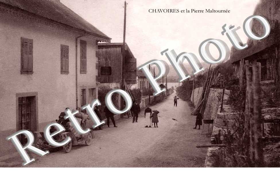 CHAVOIRES et la Pierre Maltournée