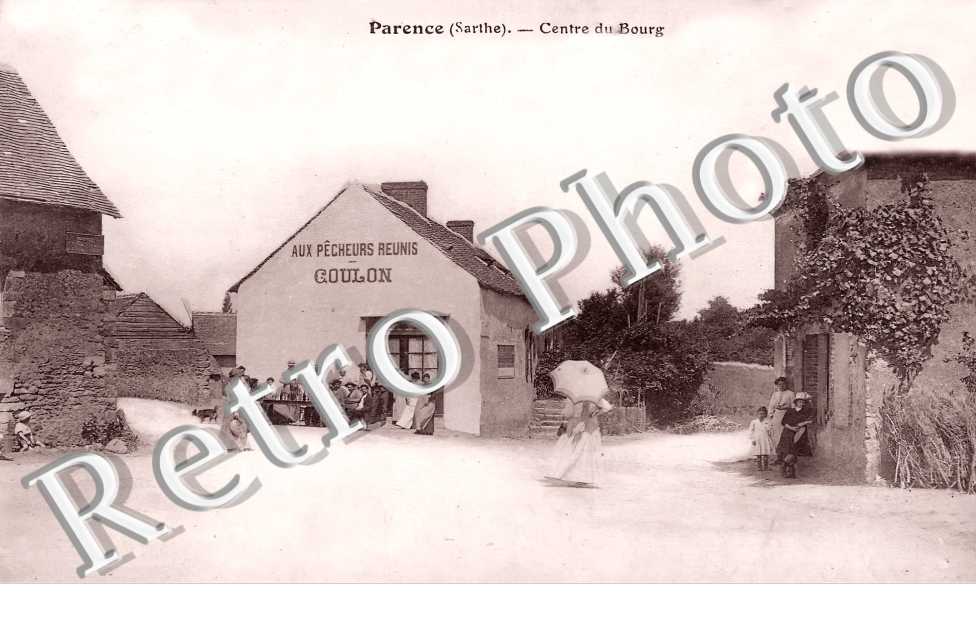PARENCE. Centre du bourg. Aux Pêcheurs Réunis. Goulon.