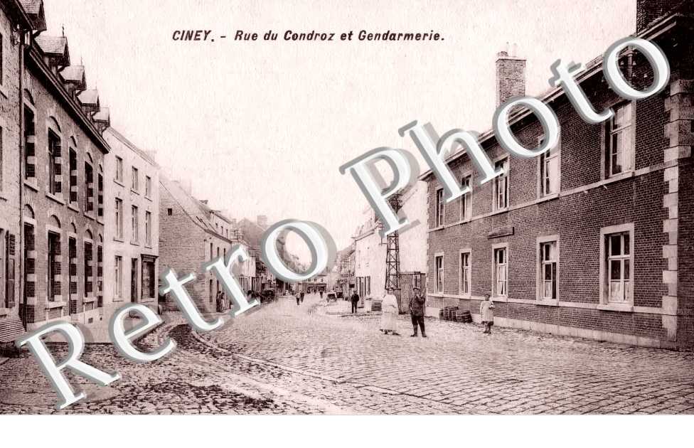 rue du Condroz et Gendarmerie