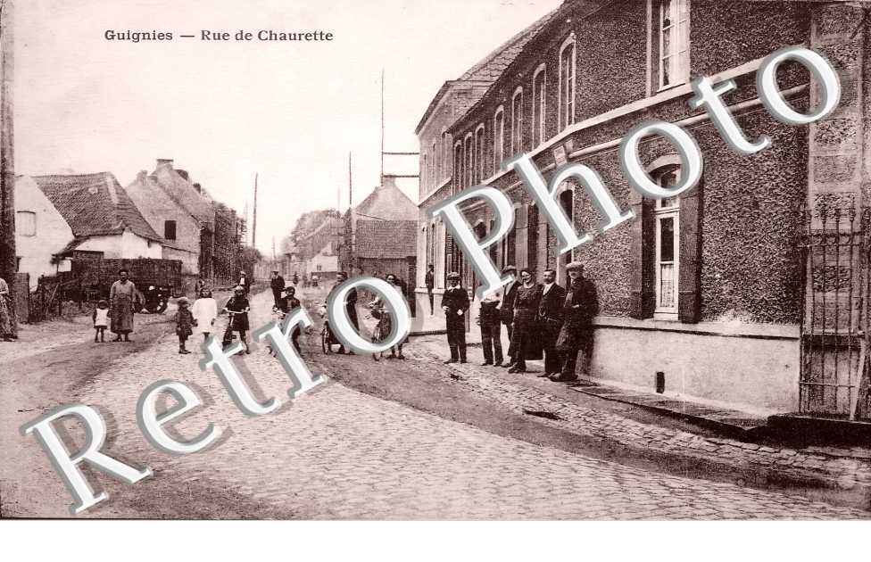 Guignies. Rue de Chaurette.