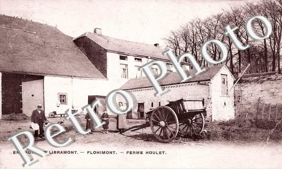 Environs de Libramont. Flohimont. Ferme Houlet