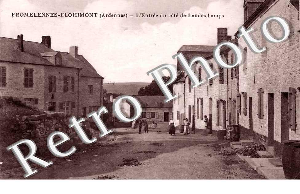 Flohimont. L'entrée du côté de Landrichamps