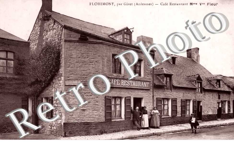Flohimont. Café restaurant Mme Vve Fleur
