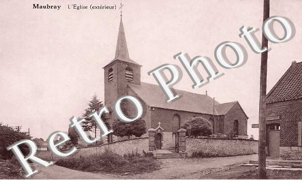MAUBRAY. L'église (extérieur)