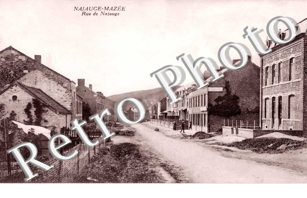 Najauge-Mazée. Rue de Najauge