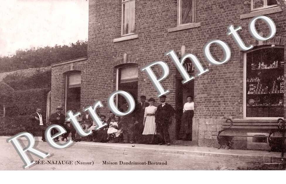 Mazée-Najauge. Frontière Belge. Maison Dandrimont-Bertrand.