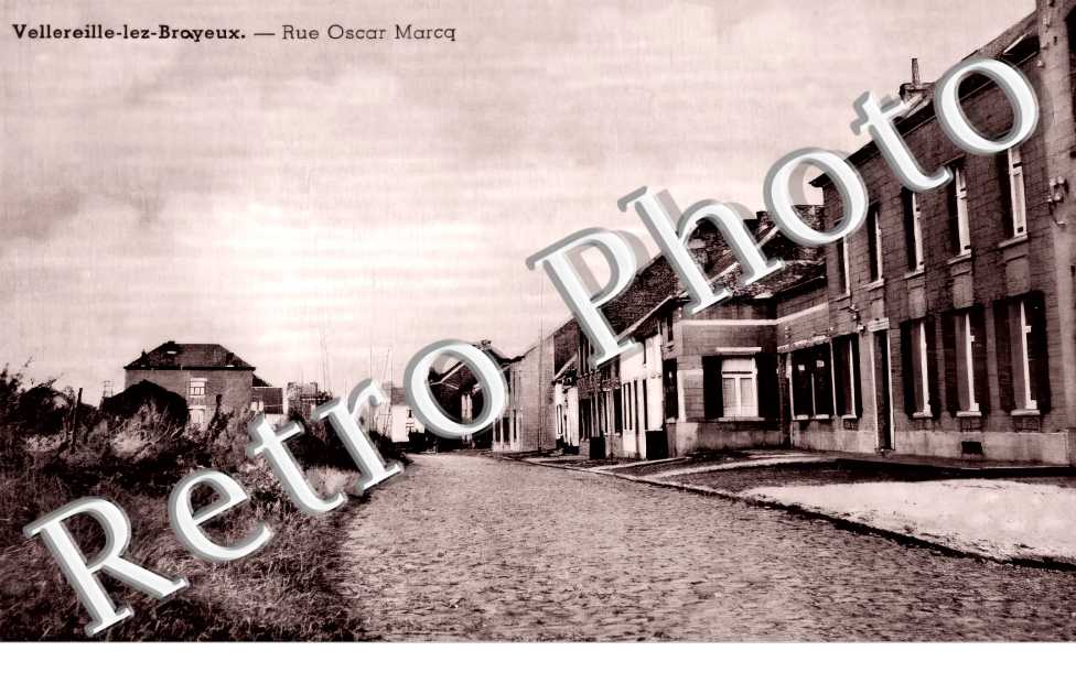 Vellereille-lez-Brayeux. Rue Oscar Marcq