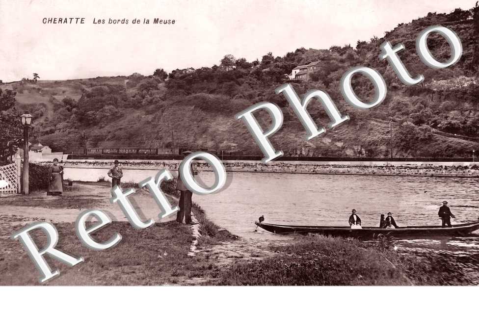 CHERATTE. Les bords de la Meuse