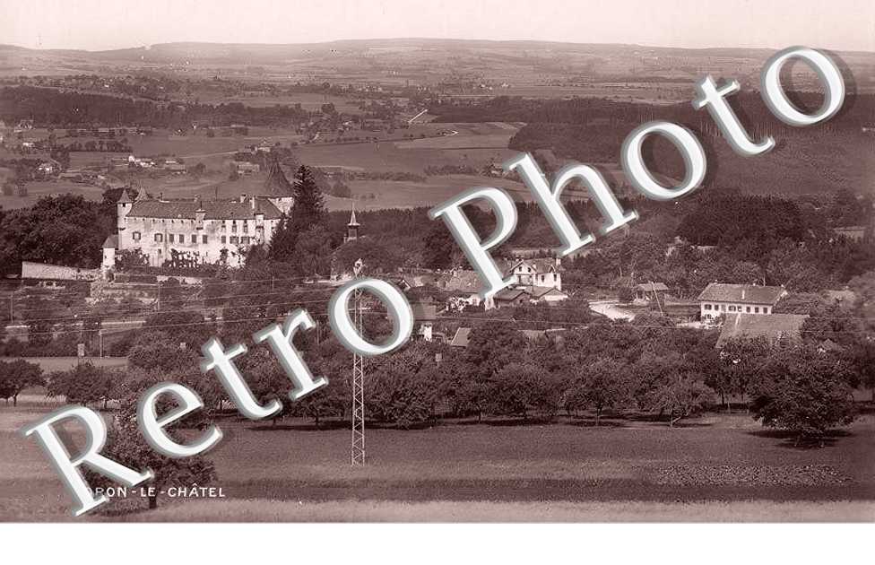 Oron le Châtel. Vue générale