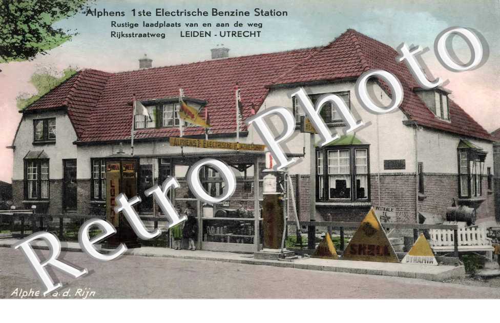 Alphens 1 ste Electrische Benzine Station