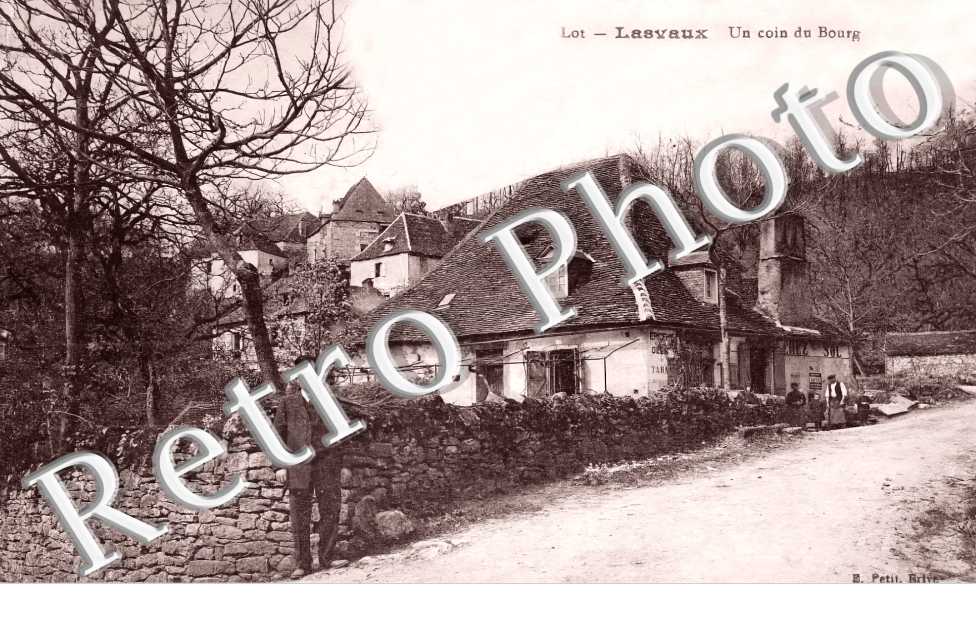 LASVAUX un coin du bourg