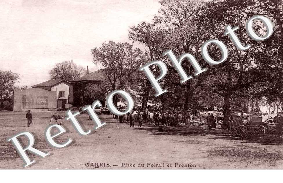 place du Foirail et Fronton