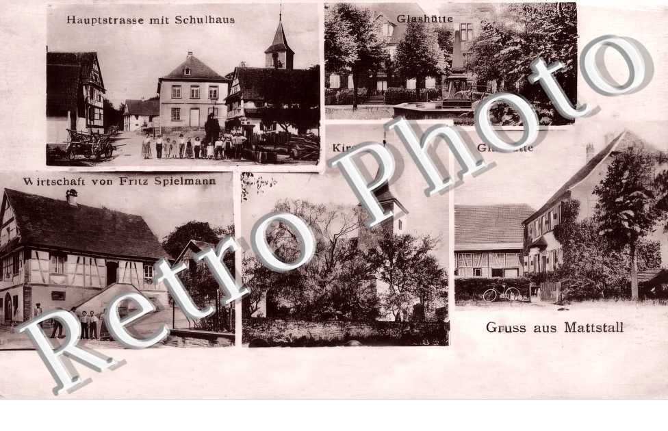 Wirtschaft von Fritz Spielmann. Glashütte
