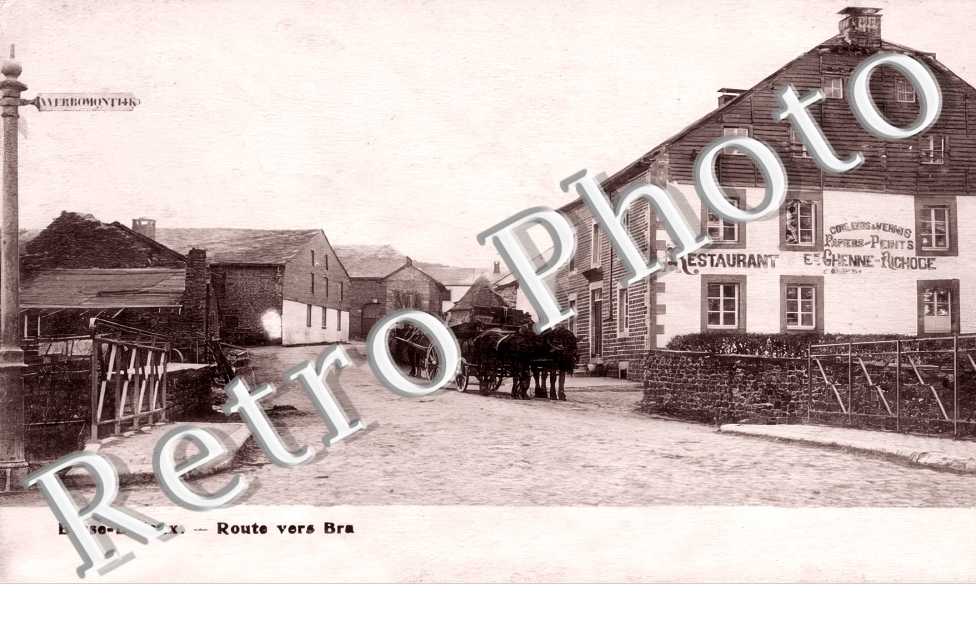 Route vers Bra. Restaurant Ghenne