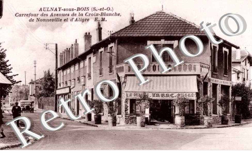Carrefour des avenues de la Croix-Blanche, de Nonneville et d'Aligre