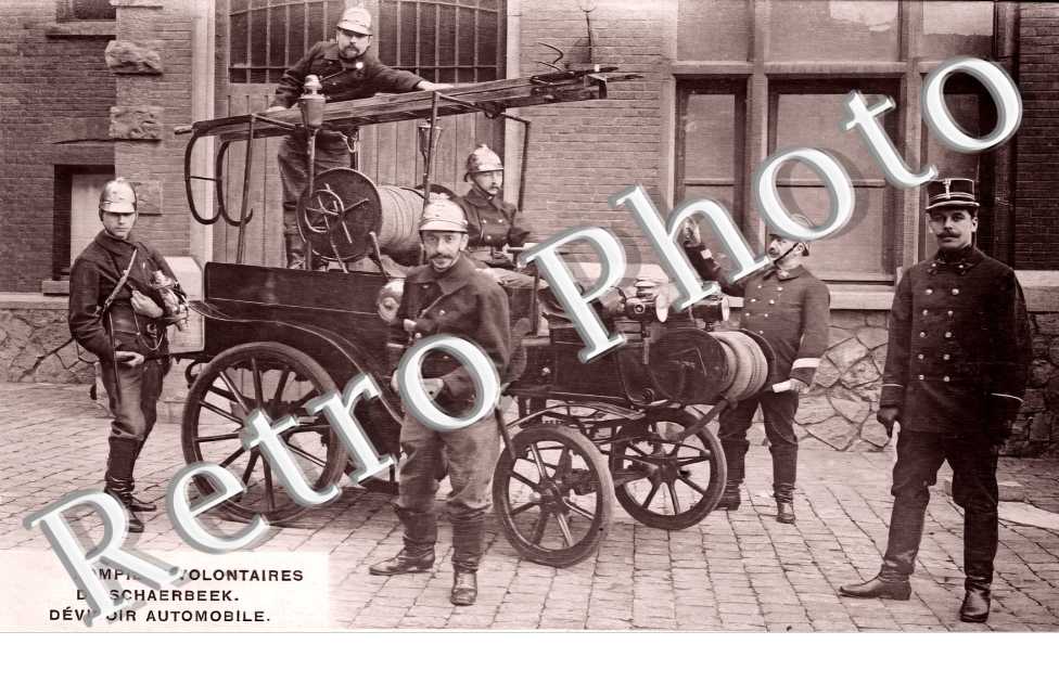 Pompiers Volontaires. Dévidoir automobile